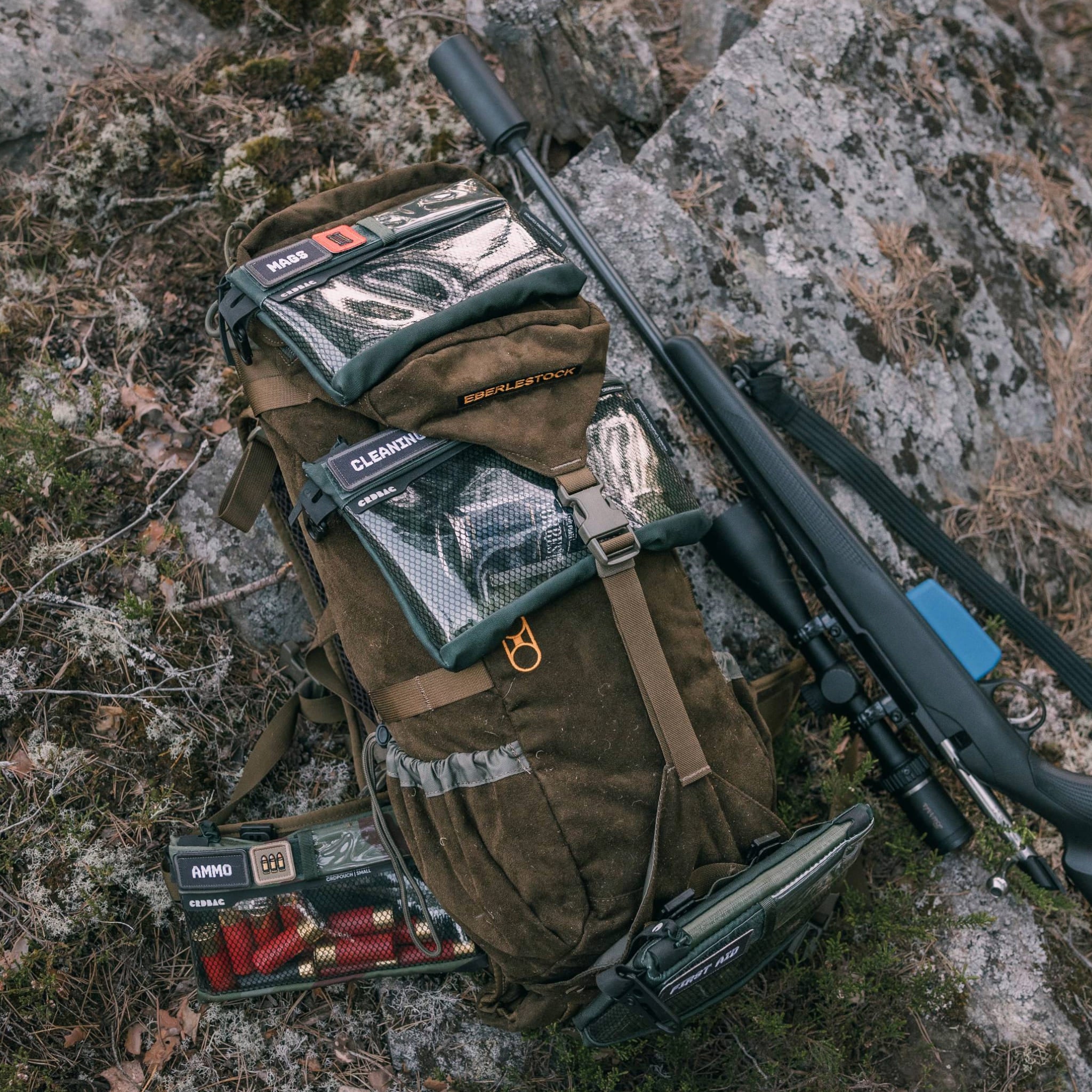 CRDPOUCH 4 Größen Taktisches MOLLE Organizer Kit