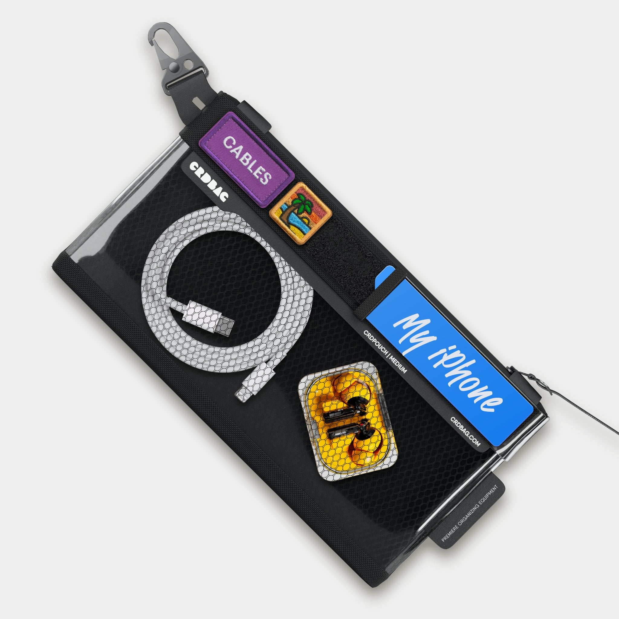 CRDPOUCH Reisetasche Mittel